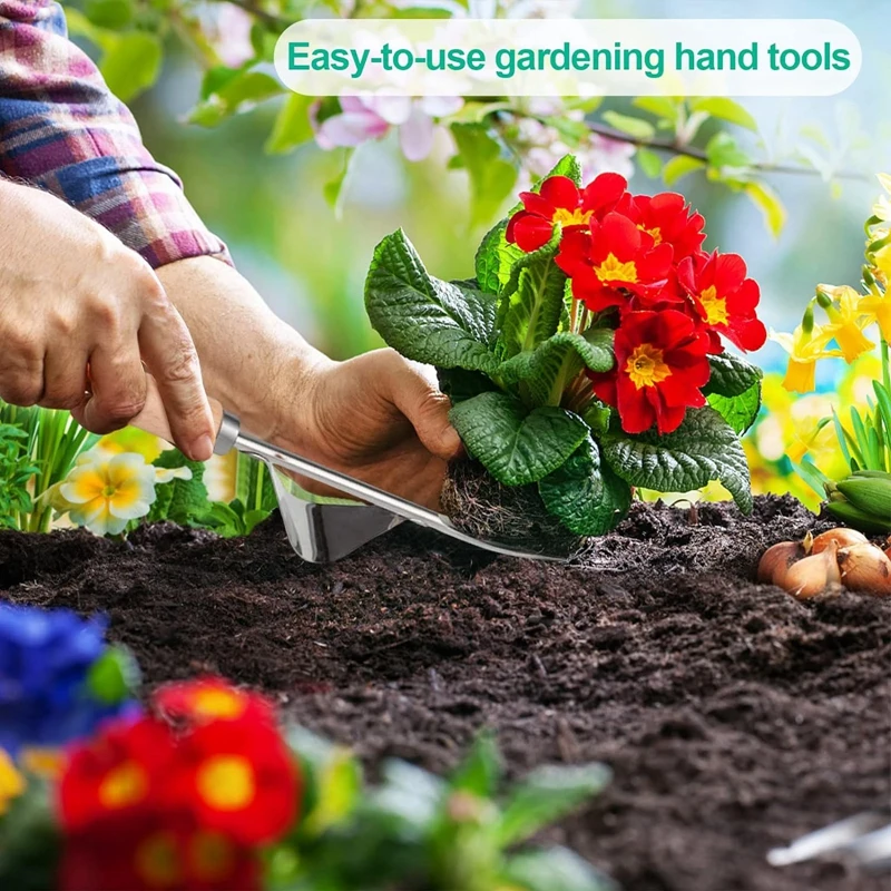 Stainless Steel Hand Weeder Garden Outdoor Hand Weeding Tool Removal Farmland Puller Dandelion Digging Lawn Weeder Transplant 5