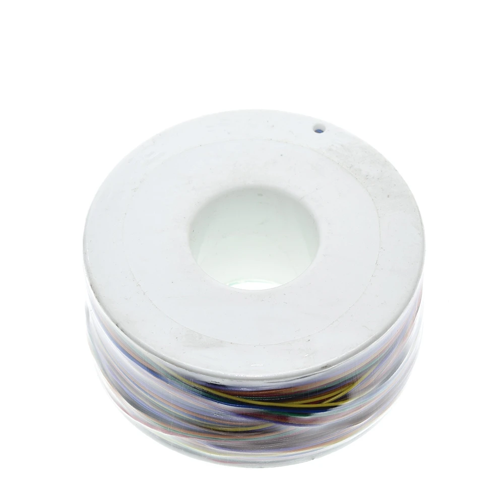 포장 와이어 절연 와이어 B-30-1000 UL1423 0.25mm 주석 도금 구리 솔리드 PVC 케이블 브레드보드 점퍼 와이어 커넥터, 8 30AWG