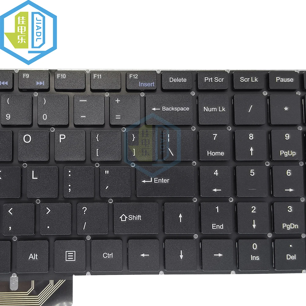 Inglês Notebook Keyboard sem Backlight Apto para Dere r9 Pro Mb3501006 Xk-hs111 Laptop pc Parts Teclado Versão us - Imagem 4