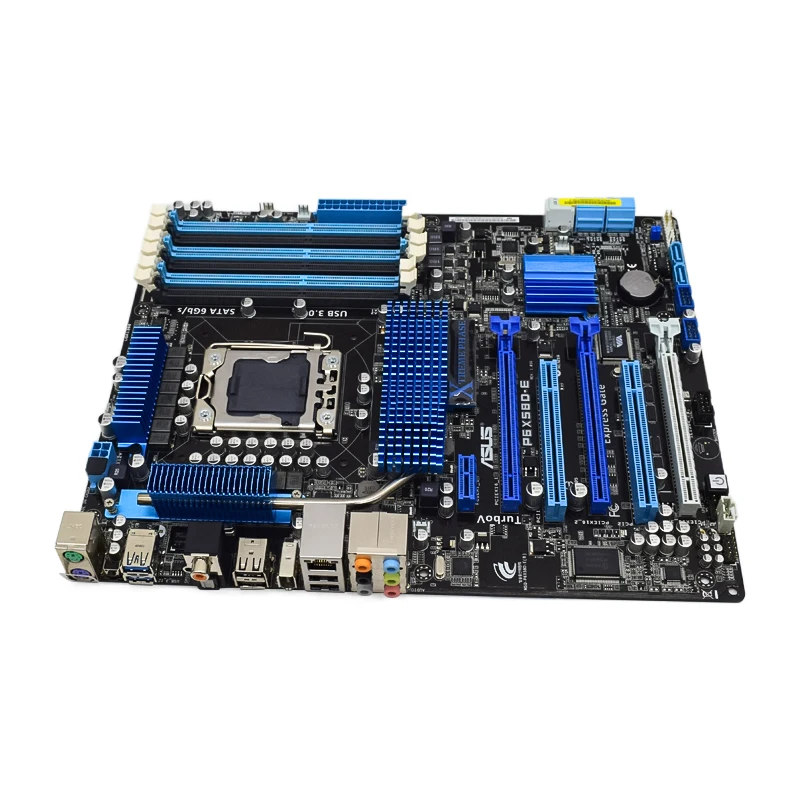 ASUS製　ATXマザーボード　P6X58D-E　LGA1366対応P6X58D-E