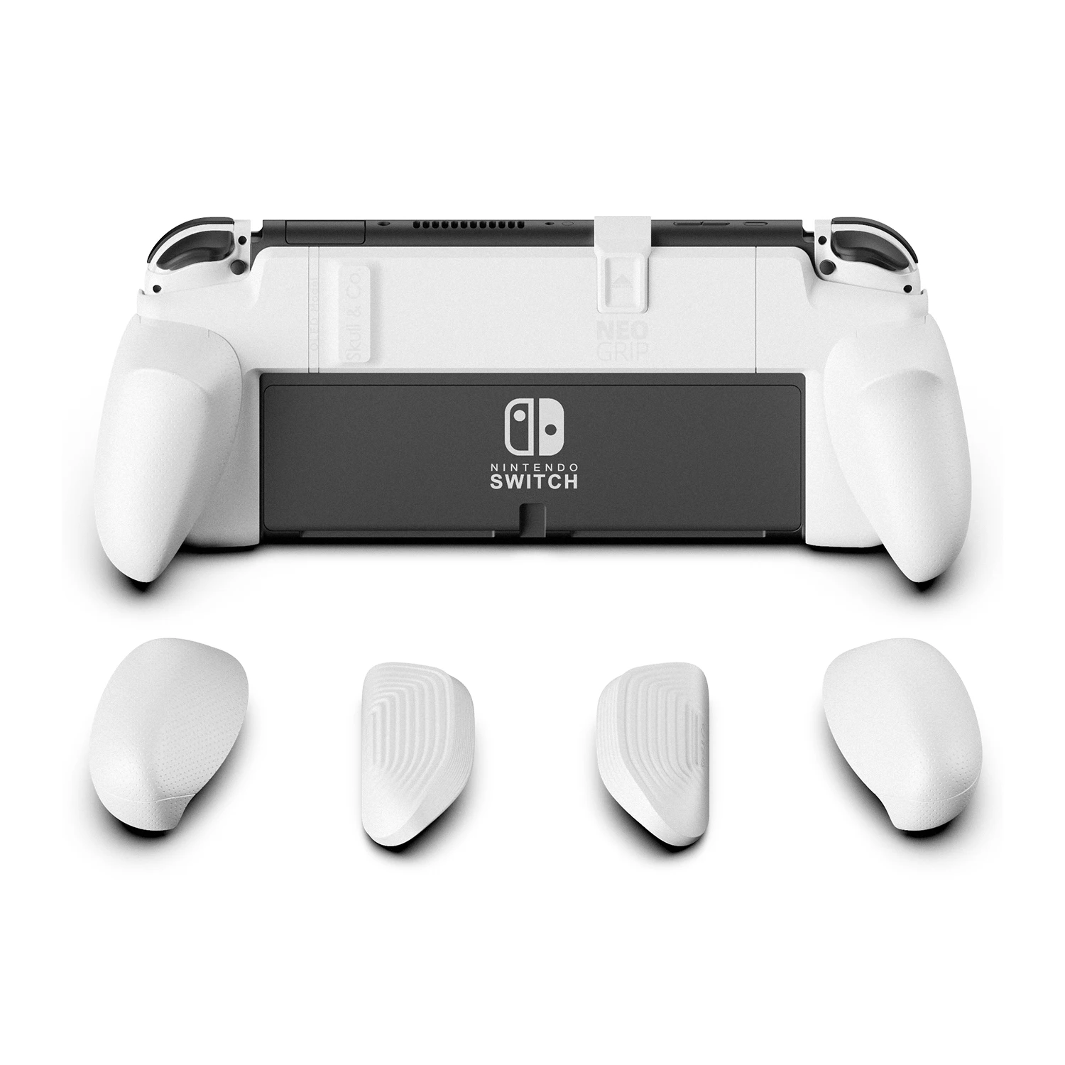 Защитный чехол Skull &amp Co. NeoGrip со сменной эргономичной ручкой для Nintendo Switch OLED и