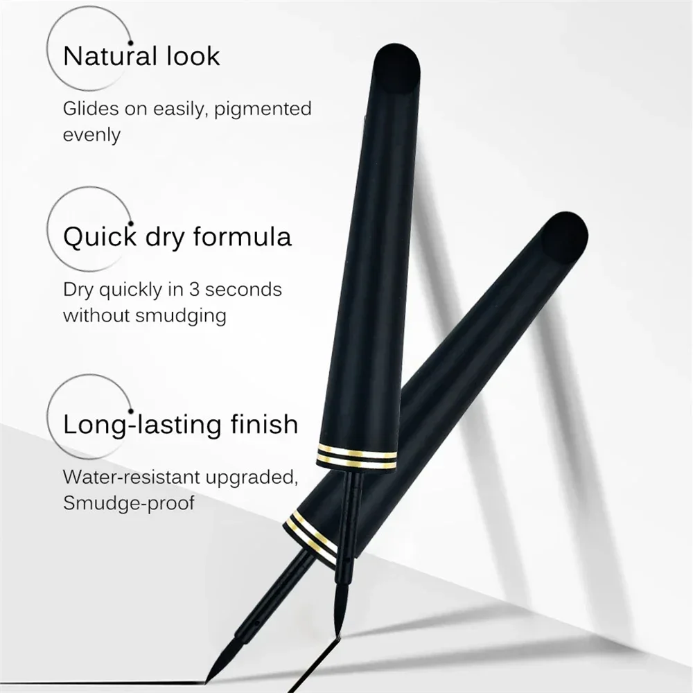 1PC Matte Waterproof Long Lasting Liquid Eyeliner Pencil Sweatproof Quick Dry Easy To Wear High Pigment Eye Liner Pen Eye Makeup liquid eyeliner eyeliner pencil makeup pen