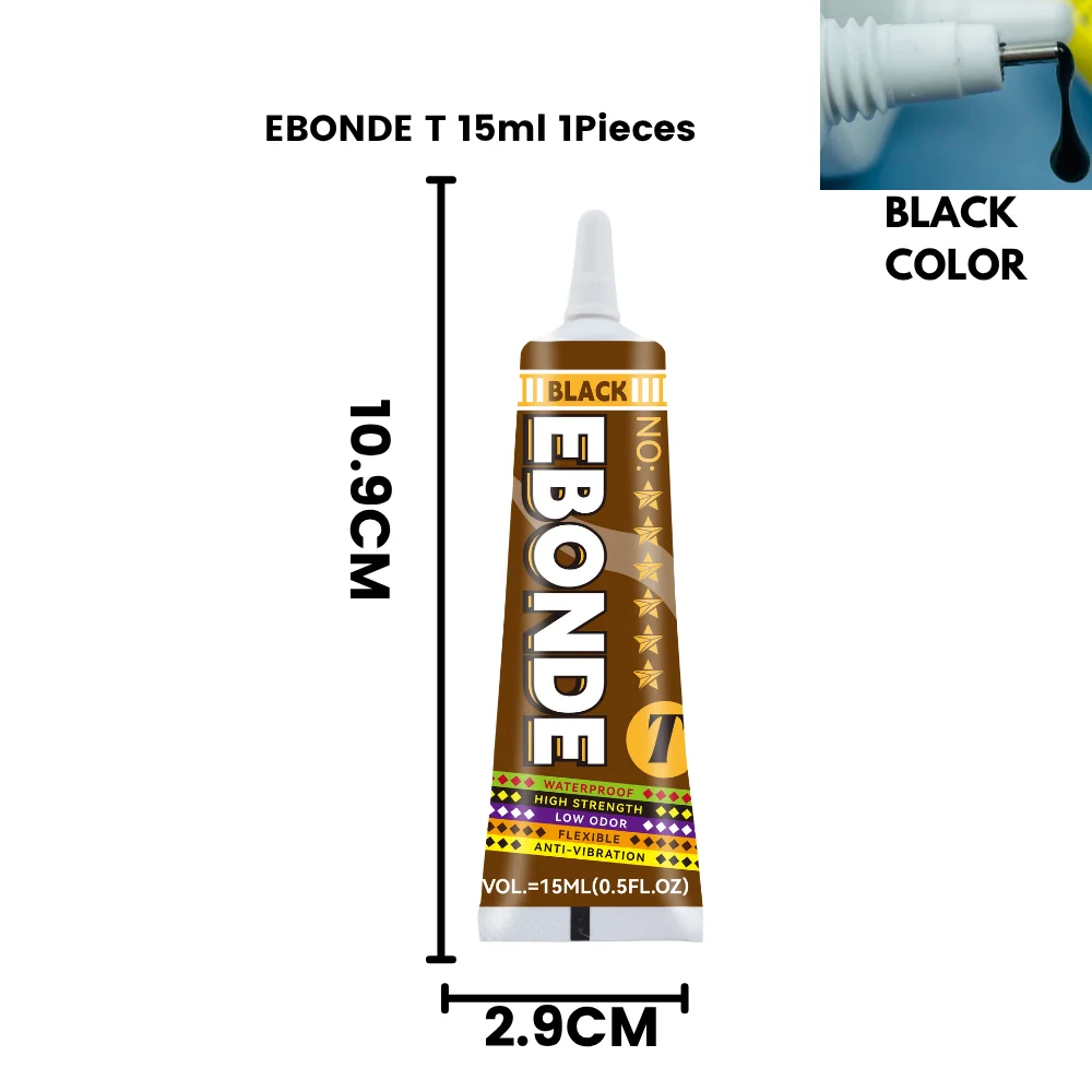 15ML 50ML 110ML T900S Upgrade EBONDE T Schwarz Low Corrosion Kontakt Klebstoff Acryl Freundliche Telefon Rahmen fall Reparatur Kleber – Detail 8