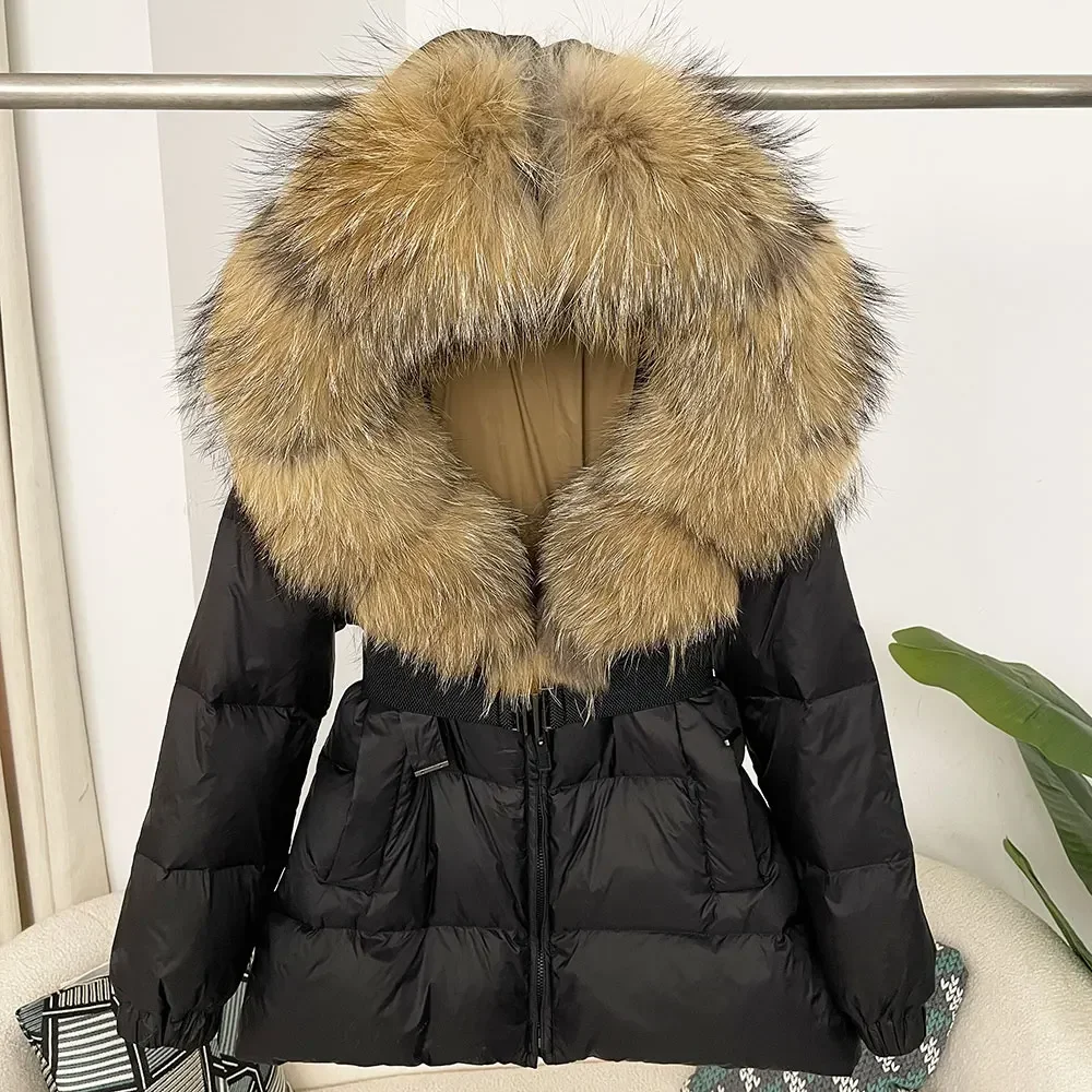 GROSSHANDEL Winter Jacke Frauen Echte Natürliche Fuchs Pelz Kragen