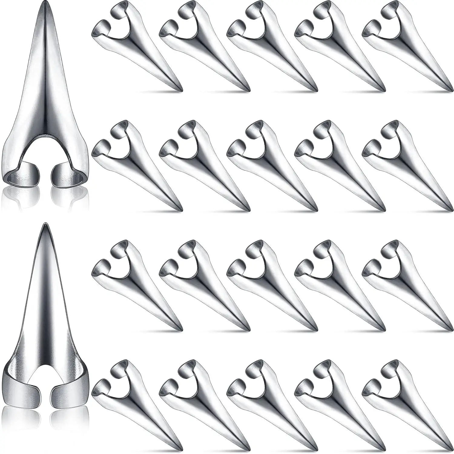 20 Pcs Adjustable Hair Parting Tool Set