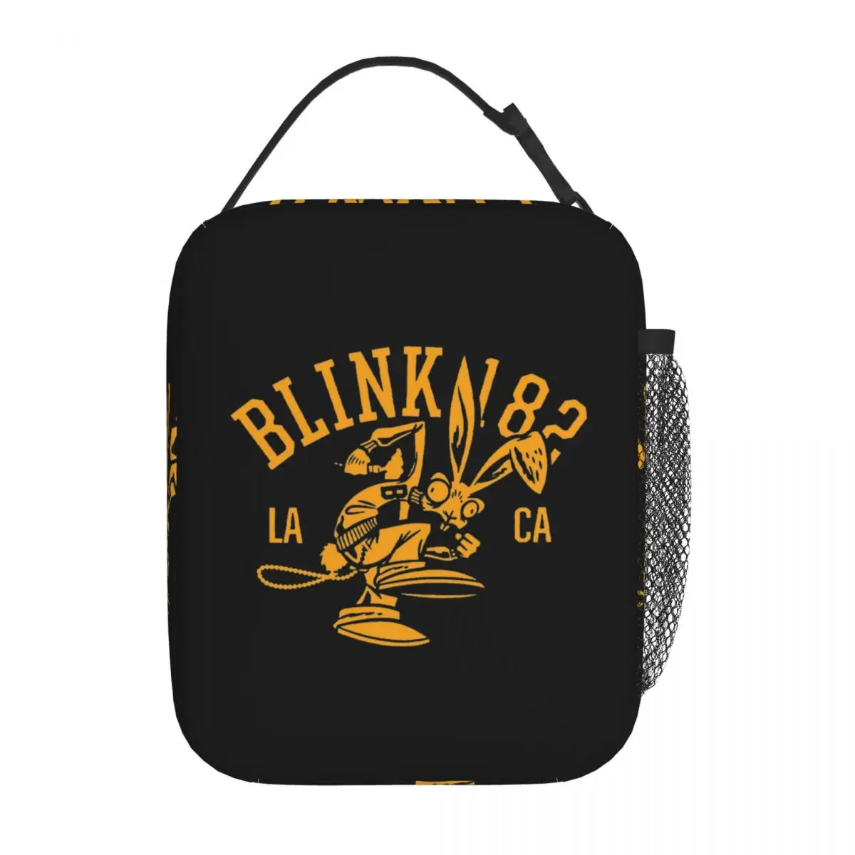 

Band Blink Rock 182 Music Accessories Insulated Lunch Bags For School Office Food Container Portable Thermal Cooler Lunch Boxes