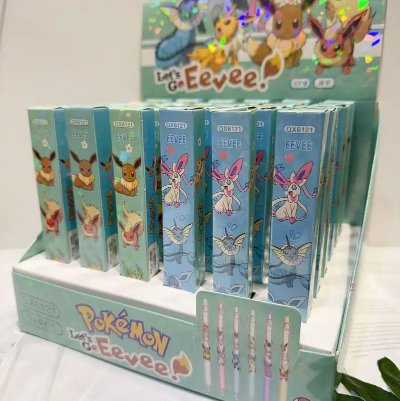 Pokemon Genuine Joint Cartoon Game PLATINUM Eevee F-tip Student Pen Special  Pen for Practice Calligraphy Stationery BirthdayGift - AliExpress