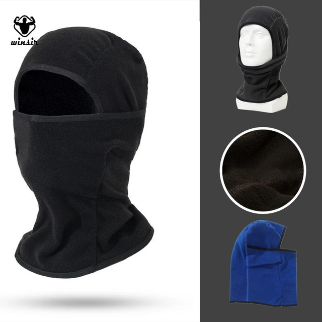 Cagoule de moto pour homme et femme, masque facial coupe-vent, écharpe  thermique d'hiver, masque de ski, capuche chauffante pour le cyclisme,  temps froid - AliExpress