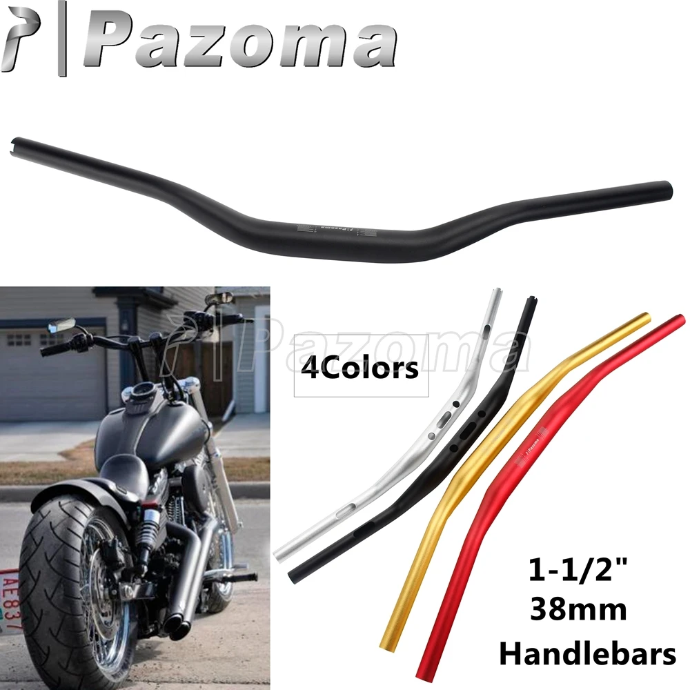 

For Harley Retro Handlebar 38mm 1-1/2" Custom Club Handle Bars Fits Sportster Dyna Softail Chopper Bobber Cafe Racer Handlebar