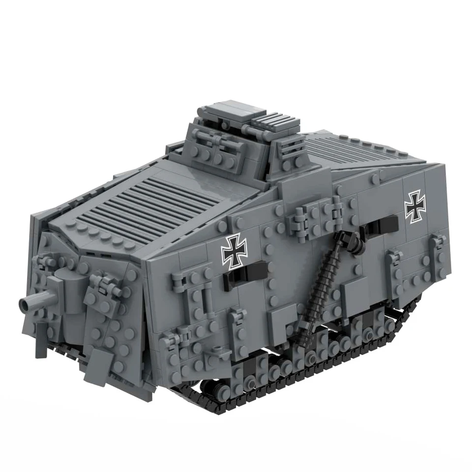 おもちゃのレンガセット,ドイツ軍の英国軍のレンガ,タンクマークの重い