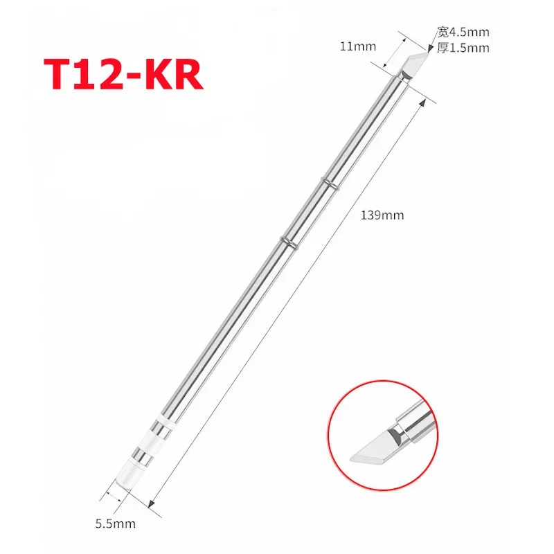 Electric Soldering Iron T12 K Series Soldering Solder Iron Tips For Hakko FX951 STC AND STM32 OLED Electric Soldering