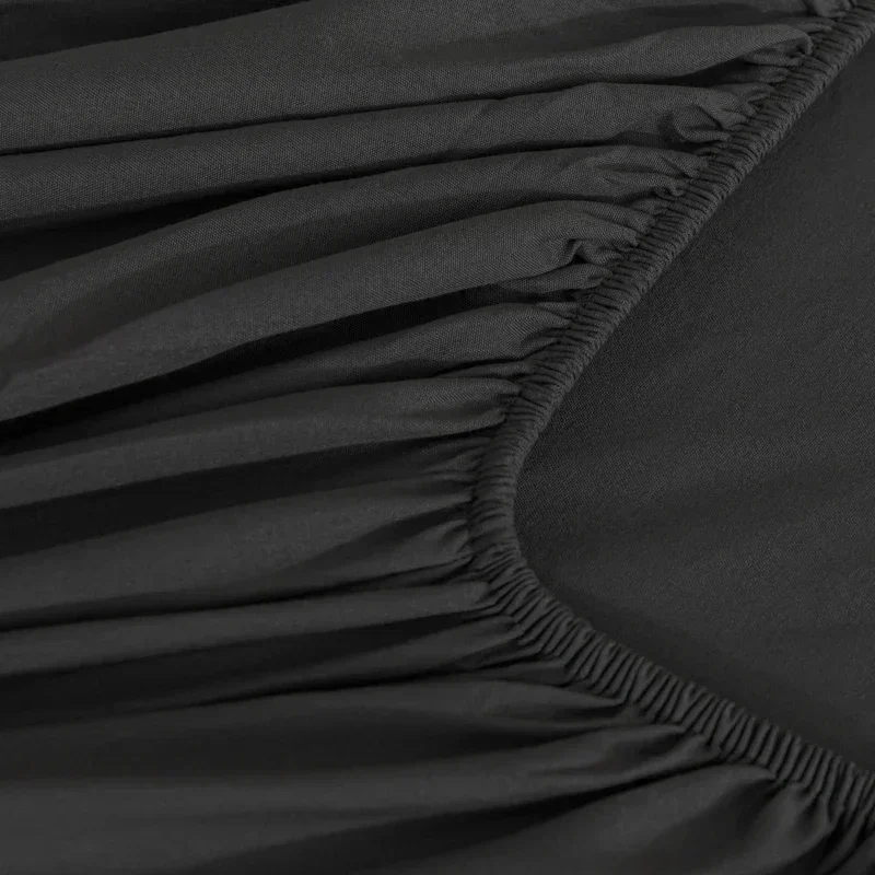 High Quality Fitted Sheet Single Double King Queen Size Mattress Cover With Elastic Band Bed Sheet 90/120/150/180 Fit Sheet 6