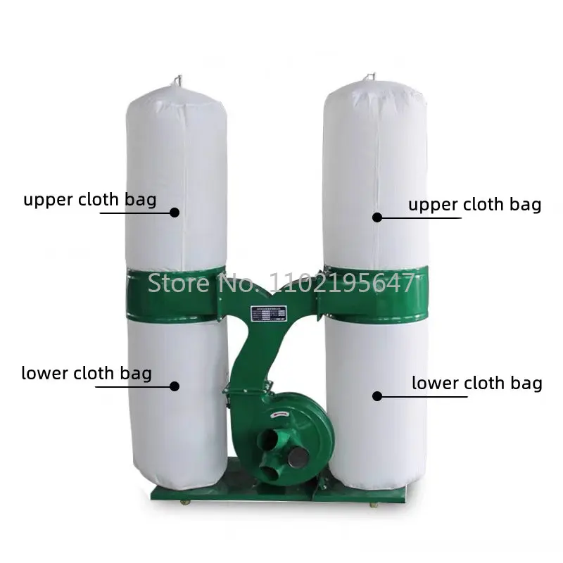 Dust collector Bag carpenter dust collection woodworking Pocket filter Cloth bags