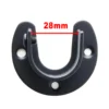 4x Closet Rod Holder Heavy Duty Flange Holder Fitting Bracket Hanging with 6