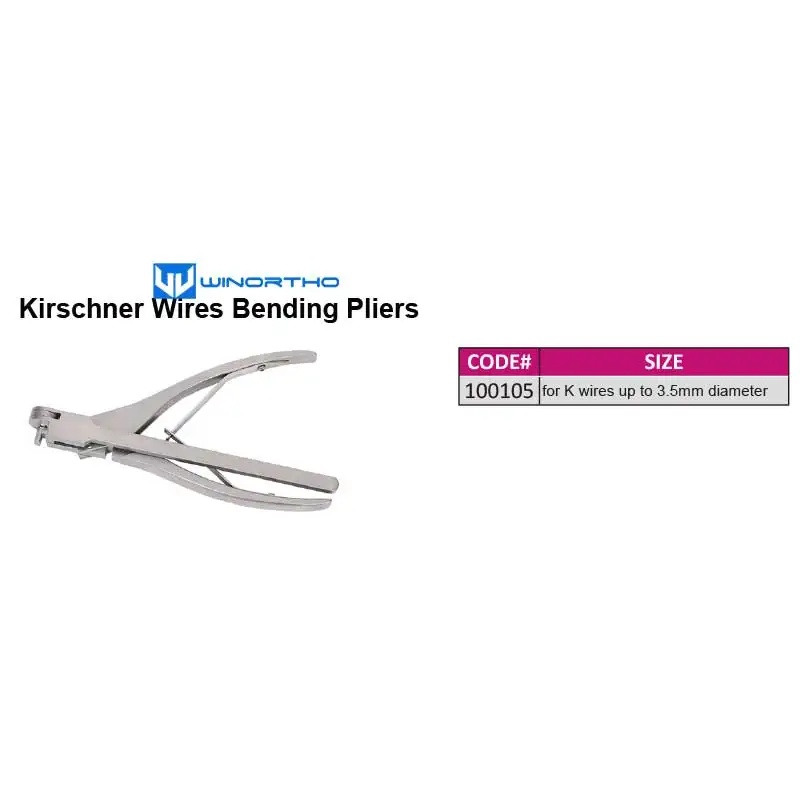 kirschner wires bending pliers Veterinary Instrument equipments products small animal orthopedic plates tplo vet supply tool pet