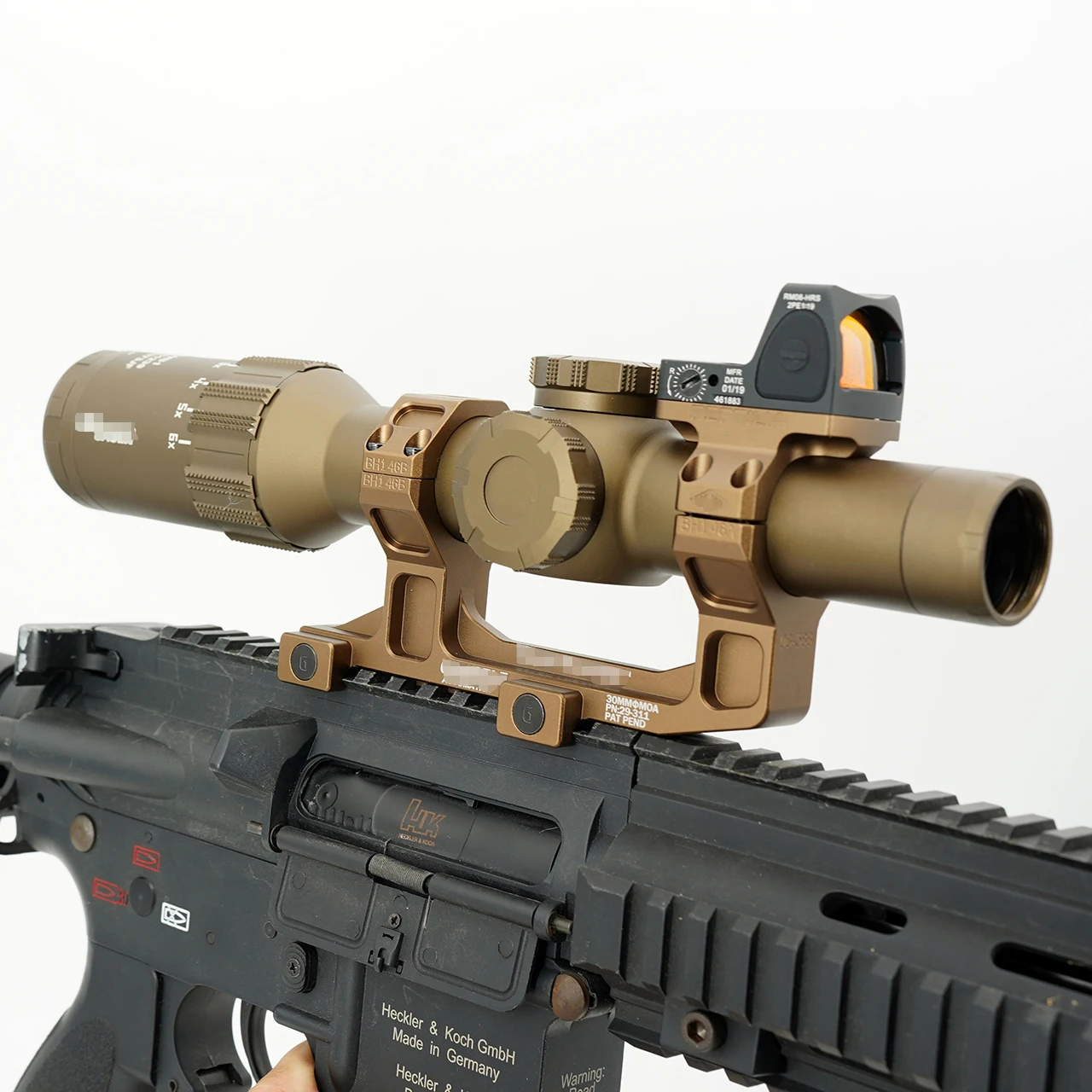 EvolutionGear TANGO6T SCOPE DVO 1-6X24mm FFP Illuminated LPVO Tango 6T With  RM06 Red Dot Mini Sight Combo - AliExpress