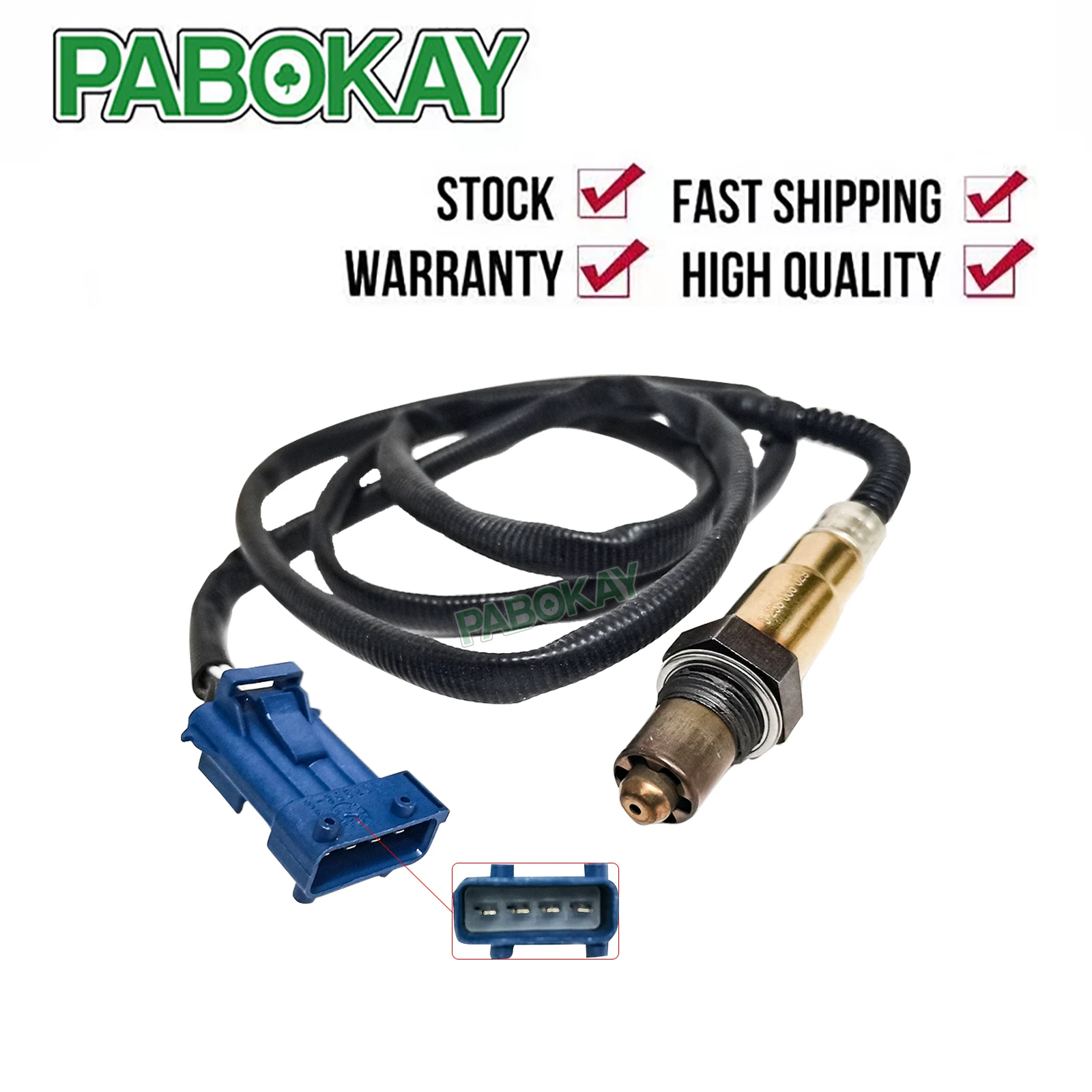 

Oxygen Lambda Sensor For CITROEN FIAT LANCIA PEUGEOT 96229977 9636148880 0258006029 1628CX 1628HV 101980700 1997223 107223