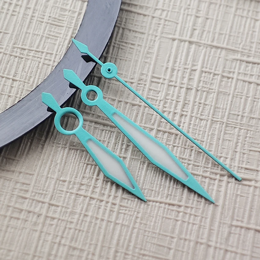 NH35 Hands watch accessories white blue red black green luminous needle suitable for NH35/NH36/NH38/4R/7S movements