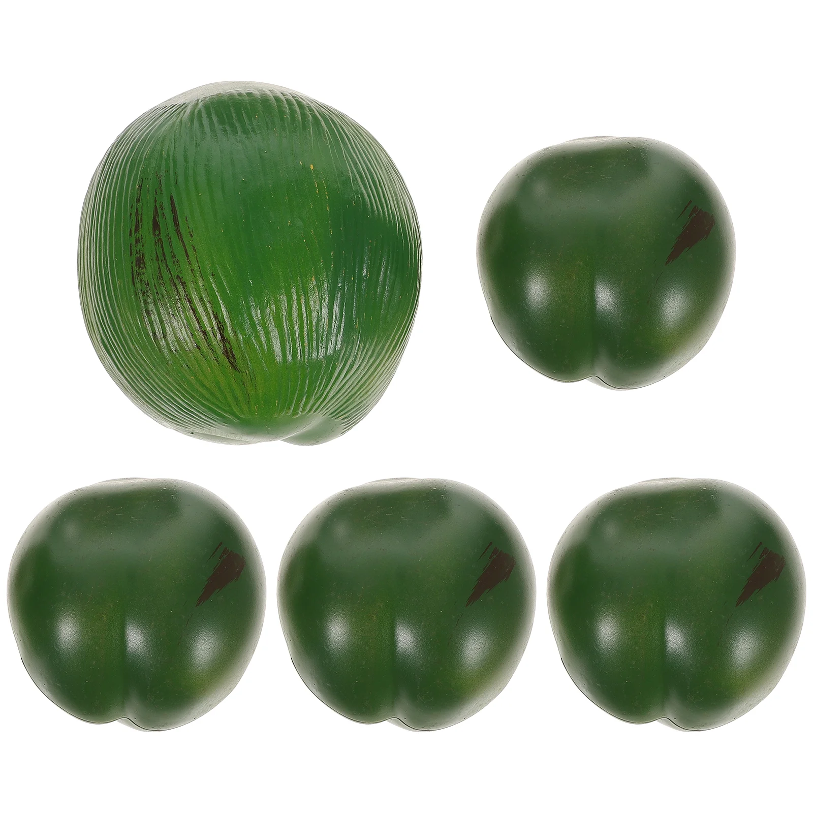 

Gadpiparty Fruit Coconuts Photography Tropical Lifelike Hawaiian High Cokernut Simulation Props Beach Table Cabinet Restaurant