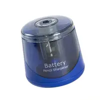 Automatic Electric Pencil Sharpener with Clear Sharvings Container for 6.5mm-8mm Drawing Pencils Soft/Hard Charcoals 3