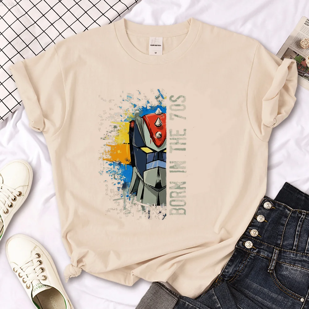 Maglietta Goldorak Donna Divertente Grafica Comica T-Shirt Grafica Femminile Anime Manga Abbigliamento