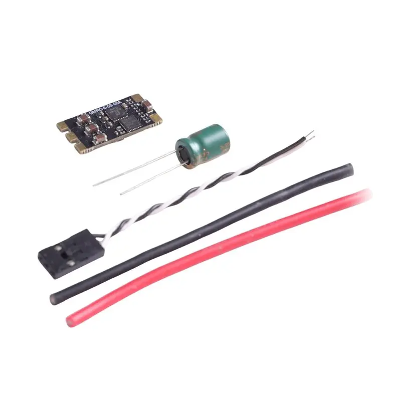 ESC Brushless 25A AM32 Compatibile con Droni FPV RC, 2-5S PWM/DSHOT300 DSHOT600, Controllo Bidirezionale Avanti e Indietro