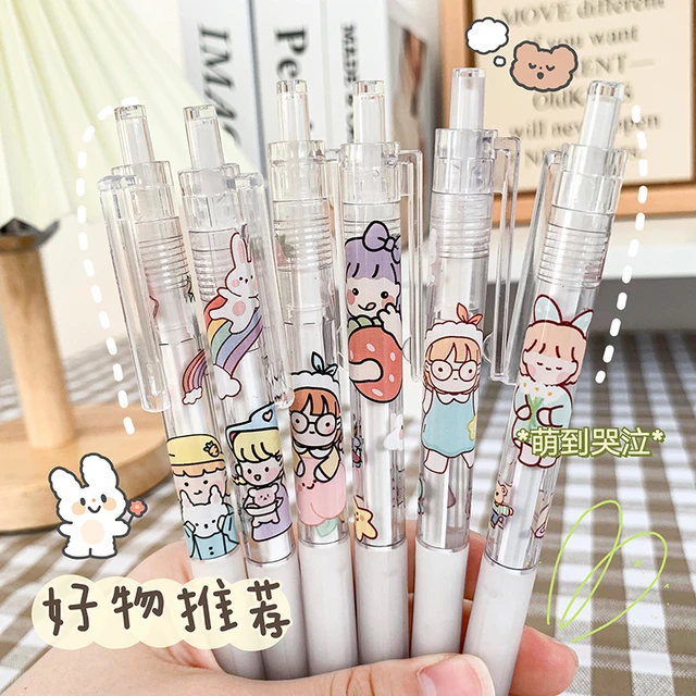 2pcs/lot Cute Unicorn Pen Cartoon 0.38 Mm Gel Pen Kawaii Student Writing  Stationery For School Office Supply Gift - Gel Pens - AliExpress