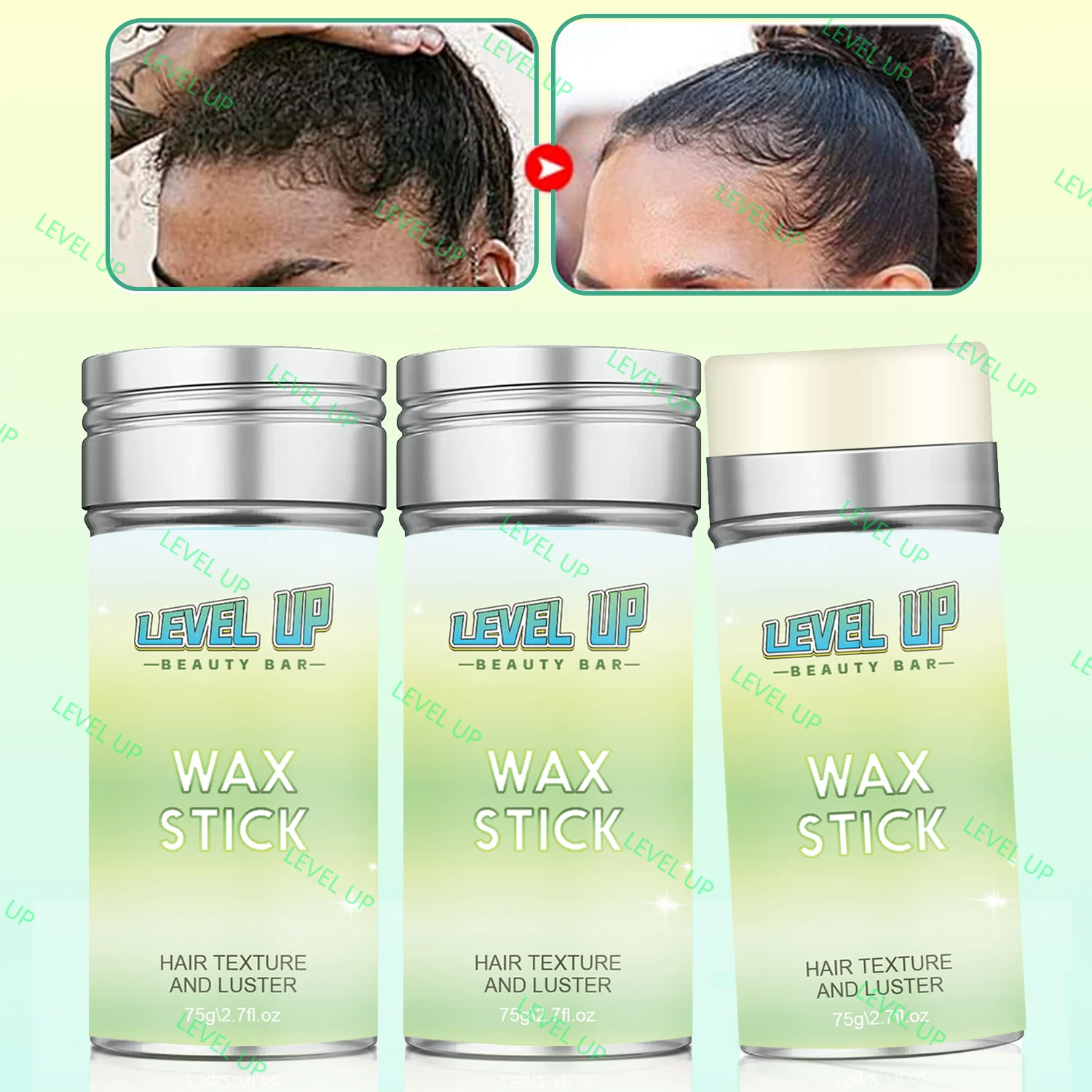 WaxStickforWigsHairFinishingStickStrongHoldEdgeControlPomade