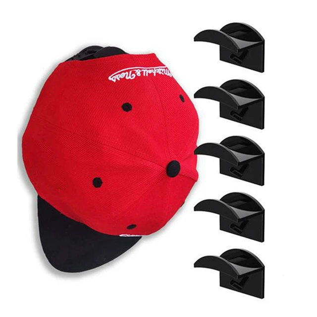 Hat Rack Baseball Caps Adhesive Hat Hooks For Wall Cap Hanger Storage  Organizer No Drilling Hat Holder for Door Closet Tools - AliExpress
