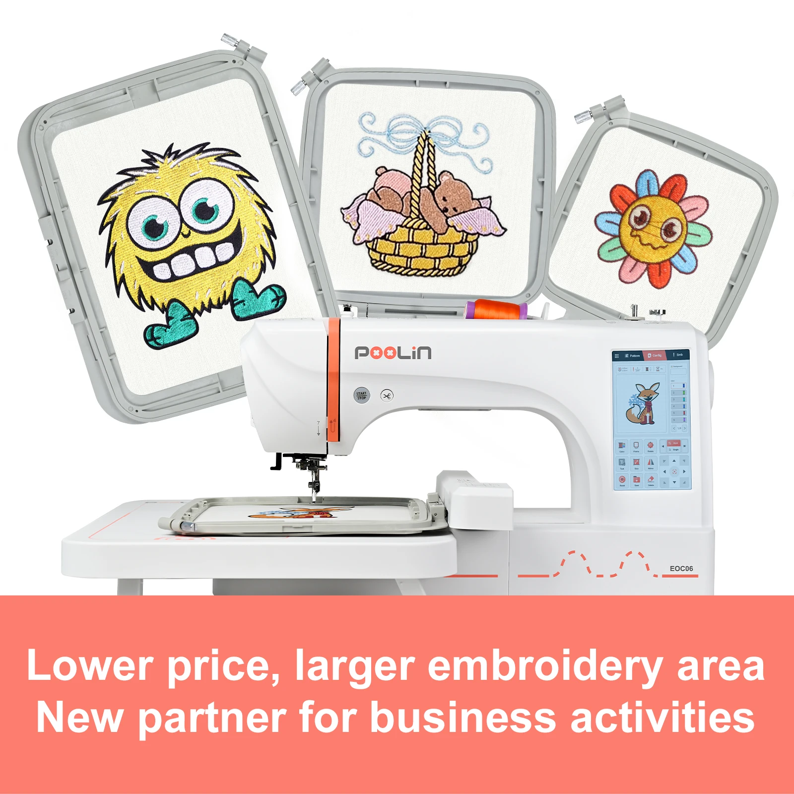 Computerized Home Embroidery Machine 4
