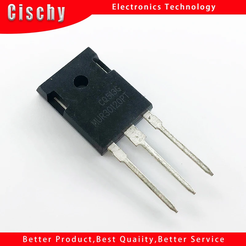 

5 шт./лот MUR30120PT TO247 1200V / 30A новый оригинальный в наличии