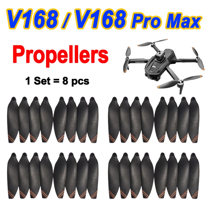 Original V168 RC Airplane Propeller Promax Propellers For V168 Drone Spare Paddles Accessories Parts