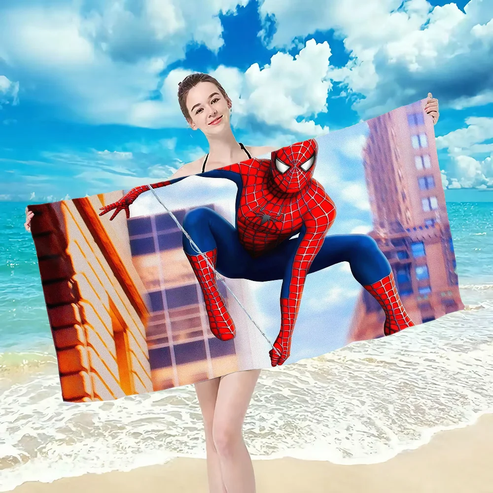 Cool S-SpiderManS Towel towel pattern beach towel, quick drying and absorbent, The fabric is made of cotton and does not fade 5