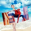 Cool S-SpiderManS Towel towel pattern beach towel, quick drying and absorbent, The fabric is made of cotton and does not fade 5