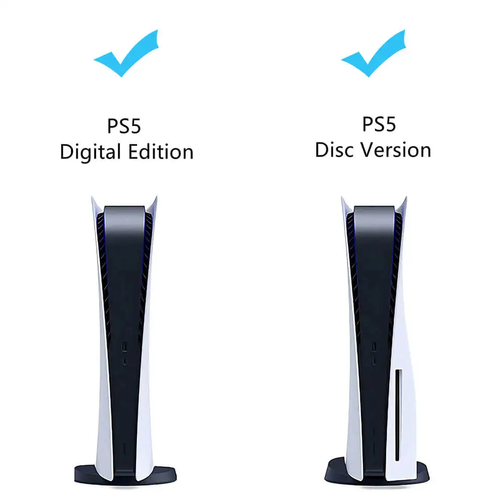 Dust Cover for PS5 Soft Anti Scratch Protective Case Guard for Playstation 5 Console Digital & Disc Edition