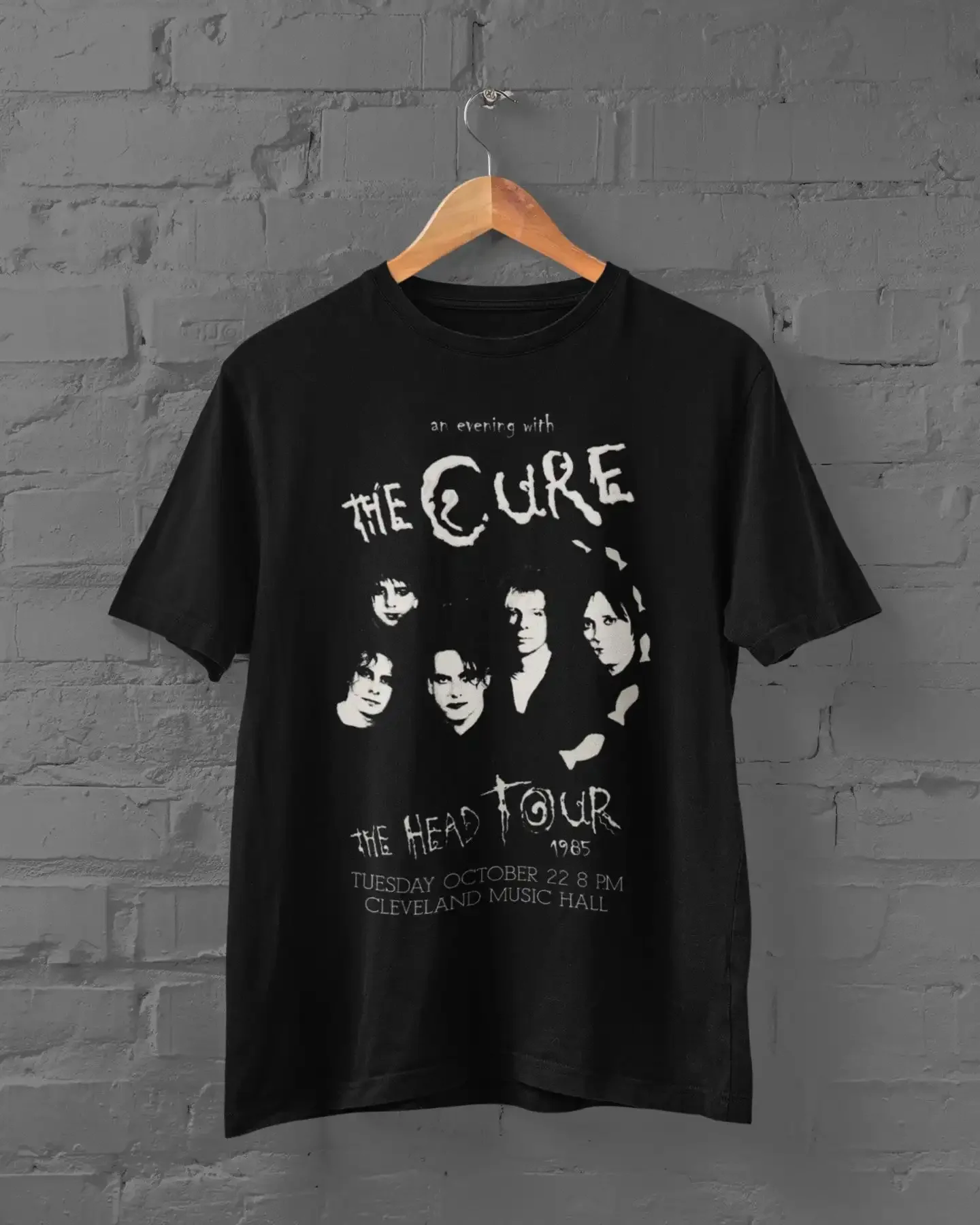 The Cure Robert Smith Una Maglietta Della Foresta Tra I Giorni Tee The Cure Rock Band The Cure Regalo Vintage Per T-Shirt Unisex