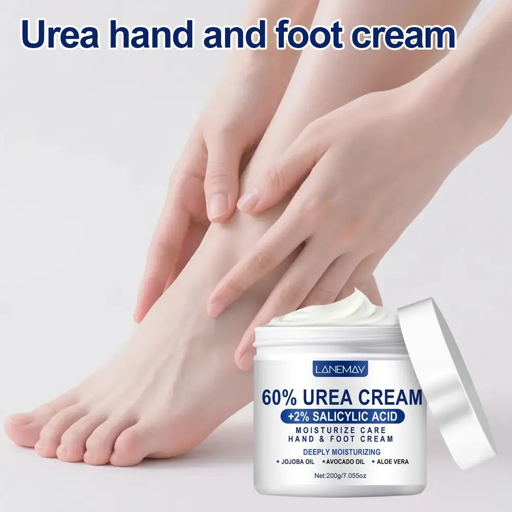 Intense Moisturizing Urea & Salicylic Acid Cream for Dry Skin Relief, 200g