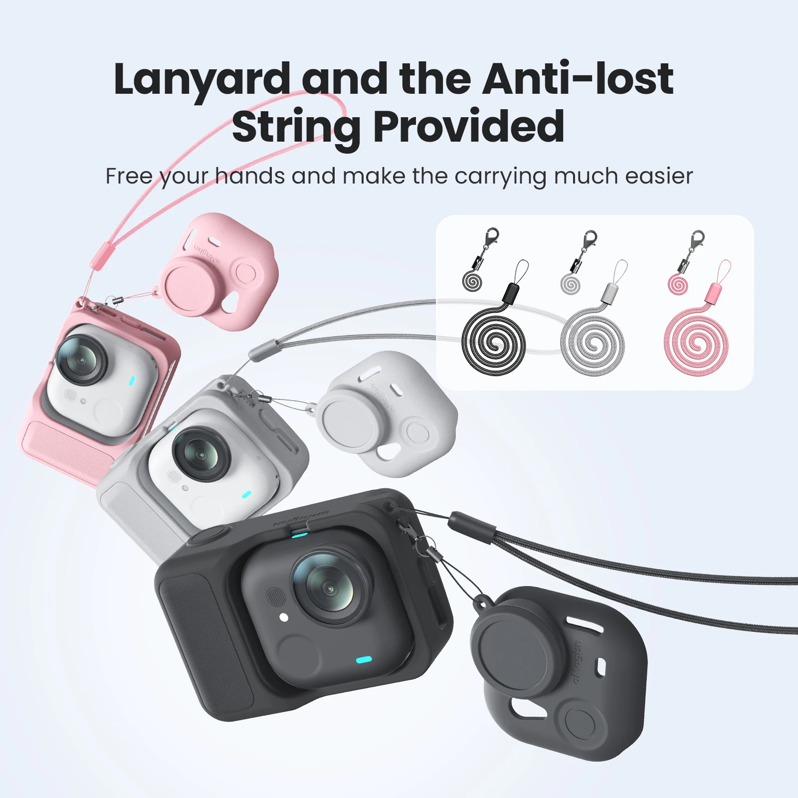 Insta360 GO Ultra Silicone Case Insta 360 Ultra Action Camera Protective Cover Lens Protection Film Accessories