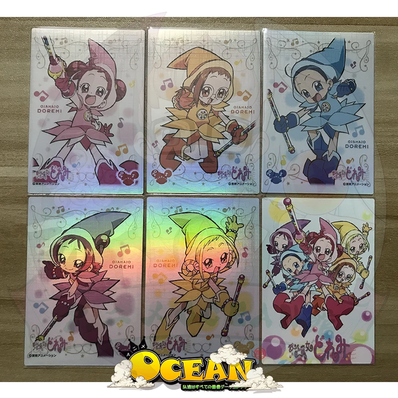 Волшебная экшн-фигурка DoReMi Harukaze Doremi Onpu Segawa Hazuki Fujiwara Aiko Senoo 5 шт. флэш-фотовспышка |