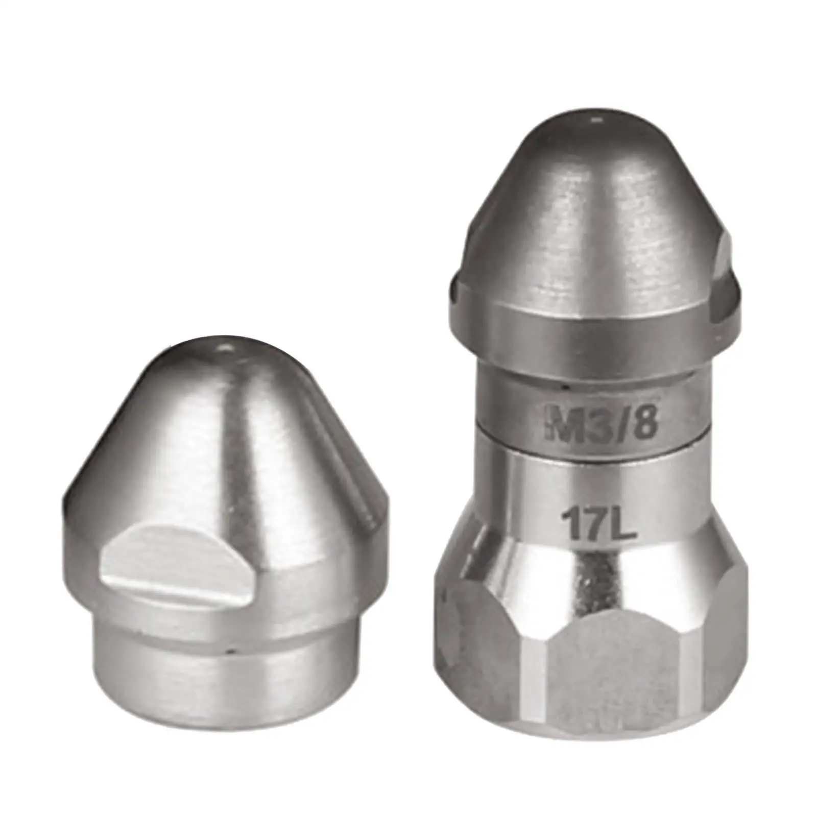 Sewer Jet Nozzle Front 1 Rear 6 High Pressure Spray Head Discharge Pipe Nozzles Sewer Jet Nozzle Front 1 Rear 6 High Pressure Spray Head Discharge Pipe Nozzles