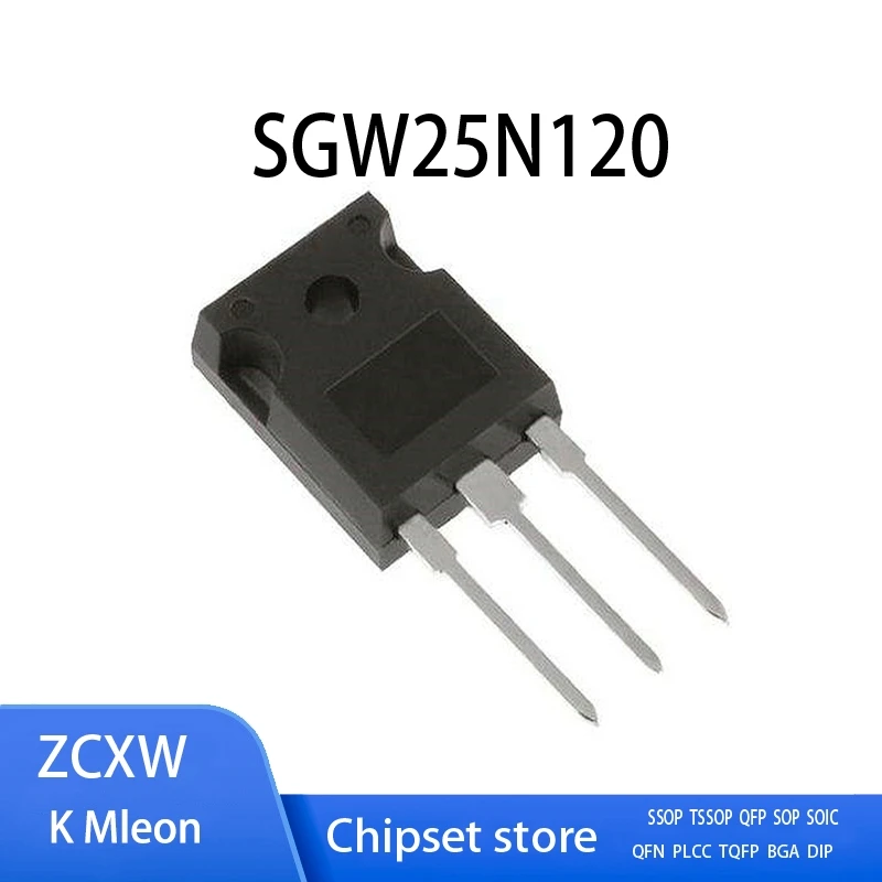 

Новинка 10 шт./партия SGW25N120 1200V 25A 25N120 TO-247