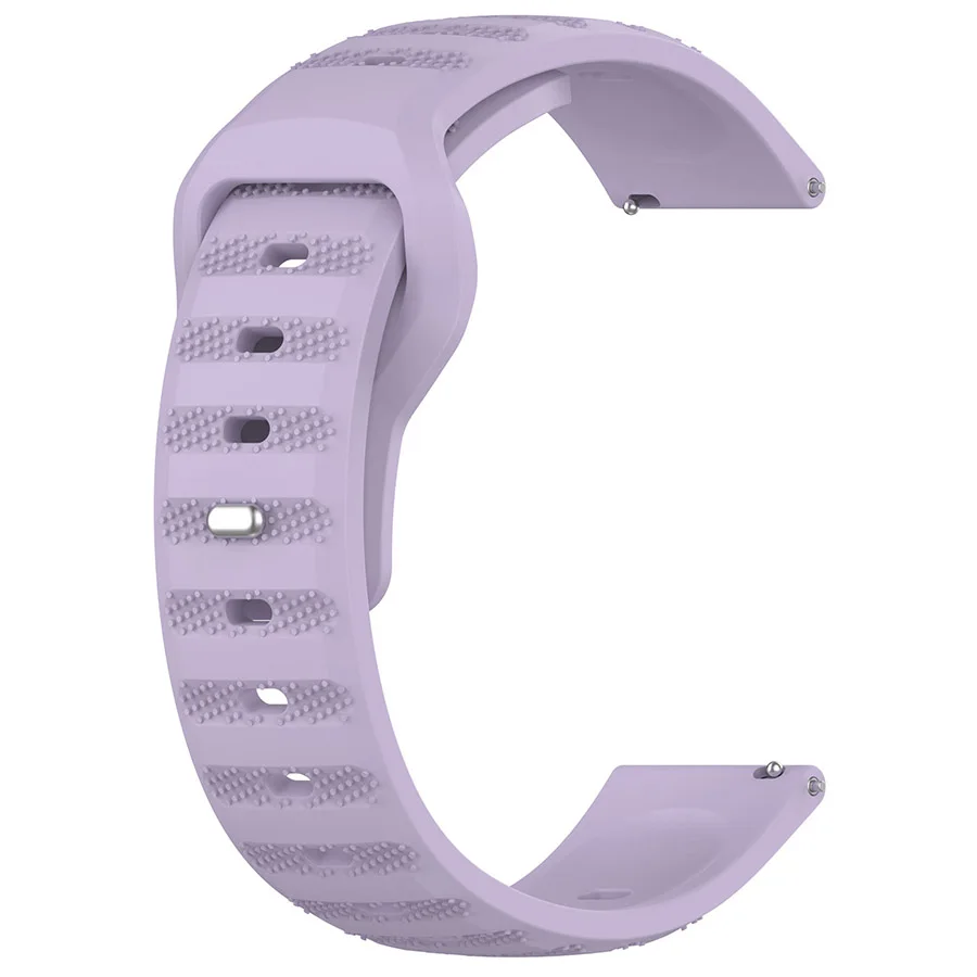 Versatile 22mm Silicone Smartwatch Replacement Strap