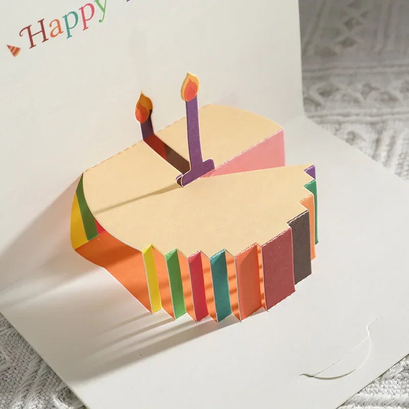 GREETING ART Biglietto di compleanno pop-up 3D, biglietto pop-up
