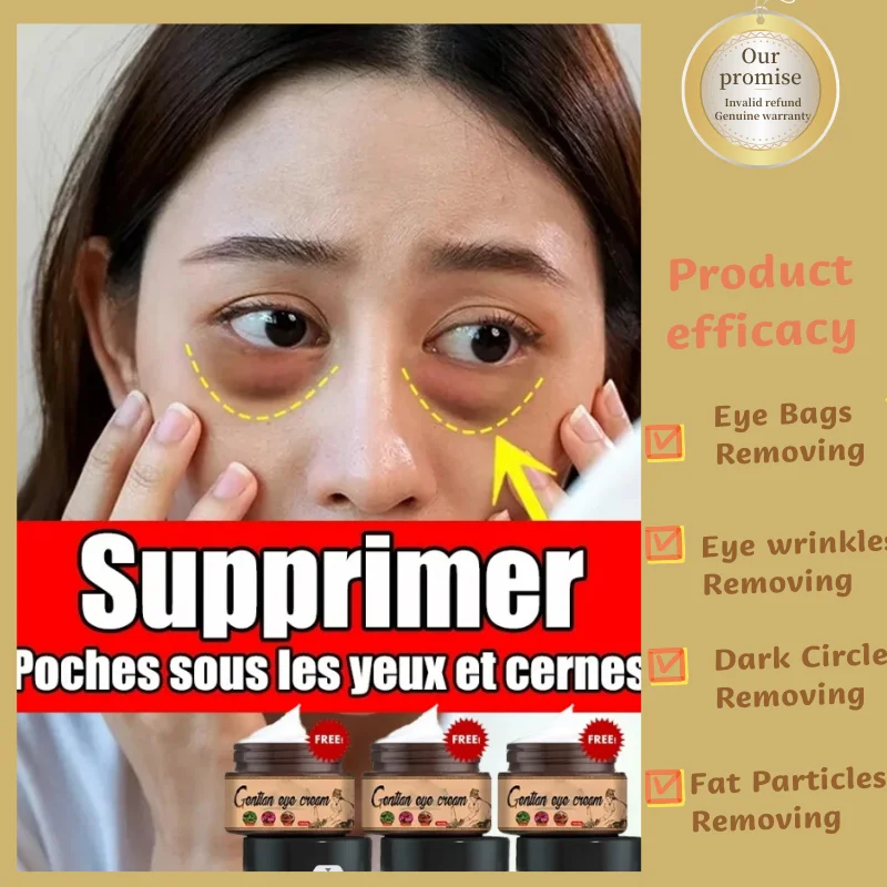 

Effect Eye Cream Remove Bags Puffiness Away Work Under Eyes