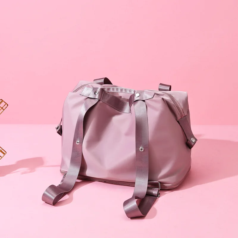 Unisex Fashion Large Travel Cabin Tote Bag Handbag Nylon Waterproof Shoulder Women Weekend Gym Female