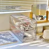 Transparent Acrylic Dustproof Organizer Cosmetic Mask Organizer Large Capacity Living Room Bathroom Multifunctional Storage 3