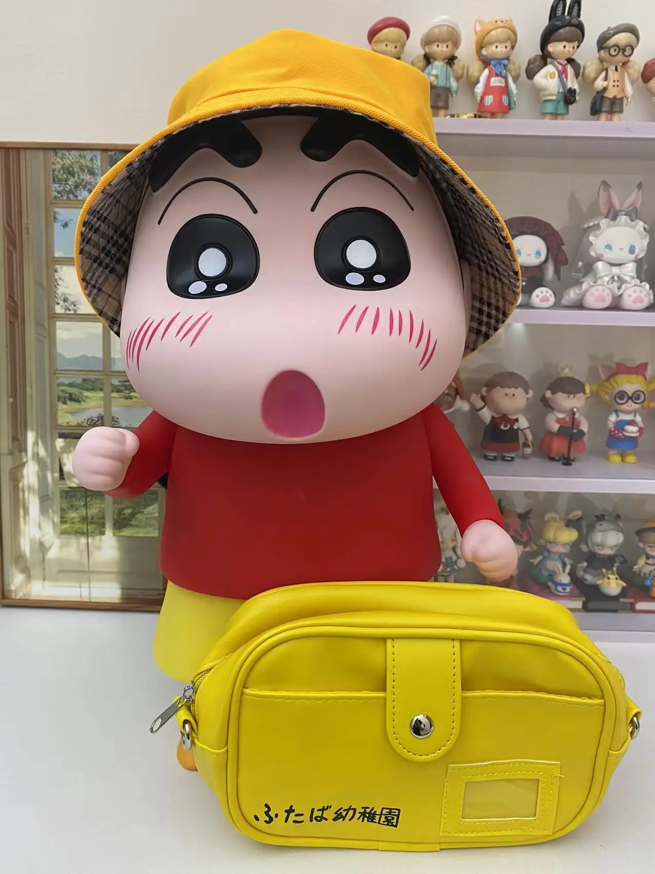 

Crayon Shin-chan Figure 42cm Large Peripheral Series Model Car Ornament Doll Collection Decoration Anime Limited Birthday Gifts