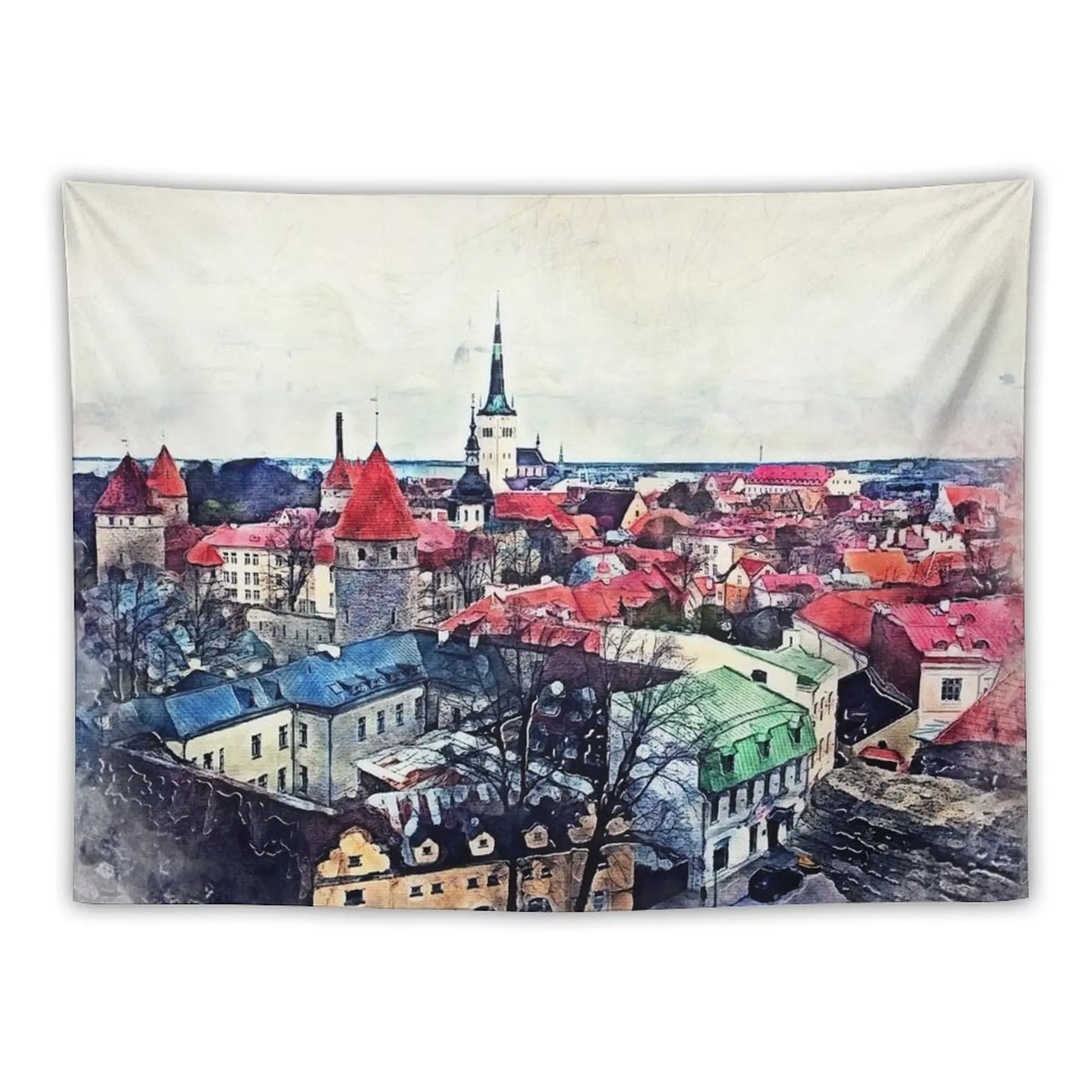 

Tallinn Old Town #tallinn Tapestry Home And Comfort Decor Things To The Room Tapestry