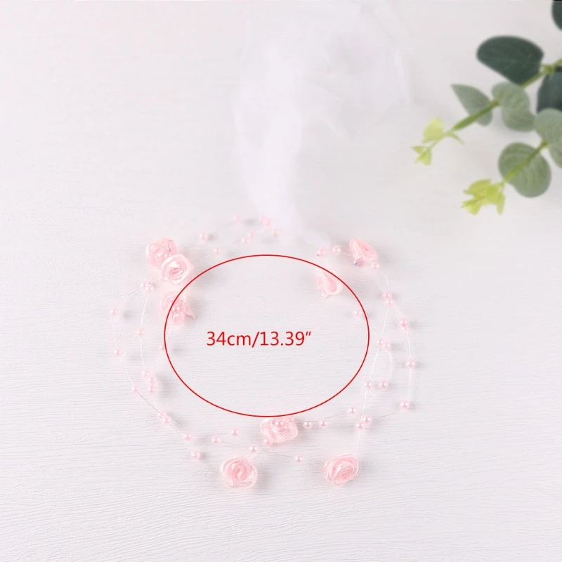 teething toys for babies 1pc Cute Newborn Photography Prop Baby Pearl Headband Princess Baby Girls Headdress  Infants Studio Photo Shooting Accessories baby accessories crochet