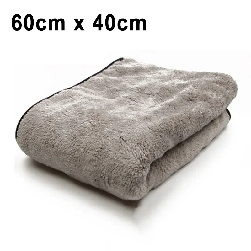 Car Microfiber Towel Upgraded Ultra-Soft Auto Drying Cleaning Cloth Super Absorbent Scratch-Free